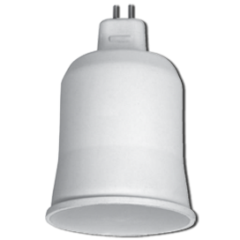 Изображение товара Лампа КЛЛ энергосберегающая 9Вт GU5. 3 Luxer16 MR16 220V GU5. 3 2700K рефлектор теплый свет 82х50 M22W09ECB ECOLA