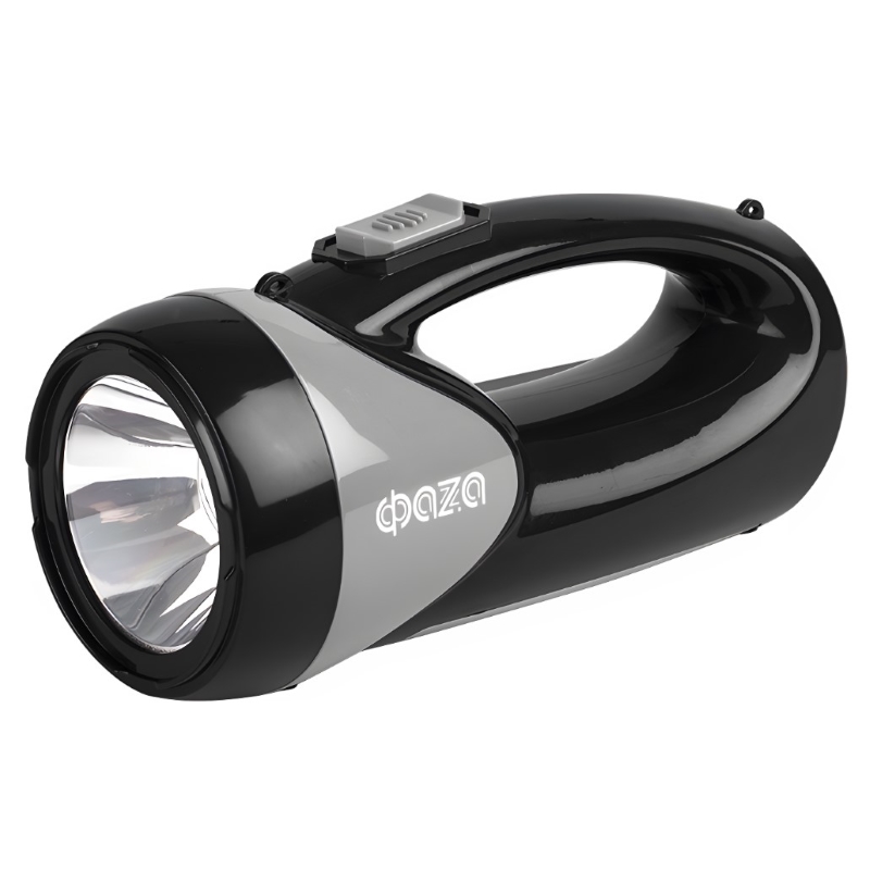 Фонарь светодиодный 1+12LED AccuF8-L1W/L12 аккумулятор с ЗУ 220В .5008908 ФАZА