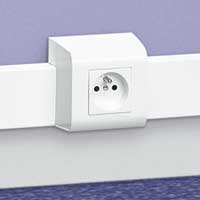 Суппорт 2 модуля Mosaic белый 030378 Legrand