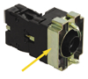 Кнопка управления зеленая с подсветкой ABLFP-22 1з+1р BBT20-ABLFP-K06 IEK