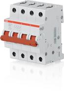 ABB Рубильник модульный 4 пол.  40A SD204/40  рычаг красный 2CDD284101R0040