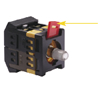 Кнопка управления зеленая с подсветкой ABLFP-22 1з+1р BBT20-ABLFP-K06 IEK