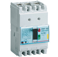 Выключатель автоматический DPX3 160 трехполюсный 16A 16кА 420000 (Legrand)