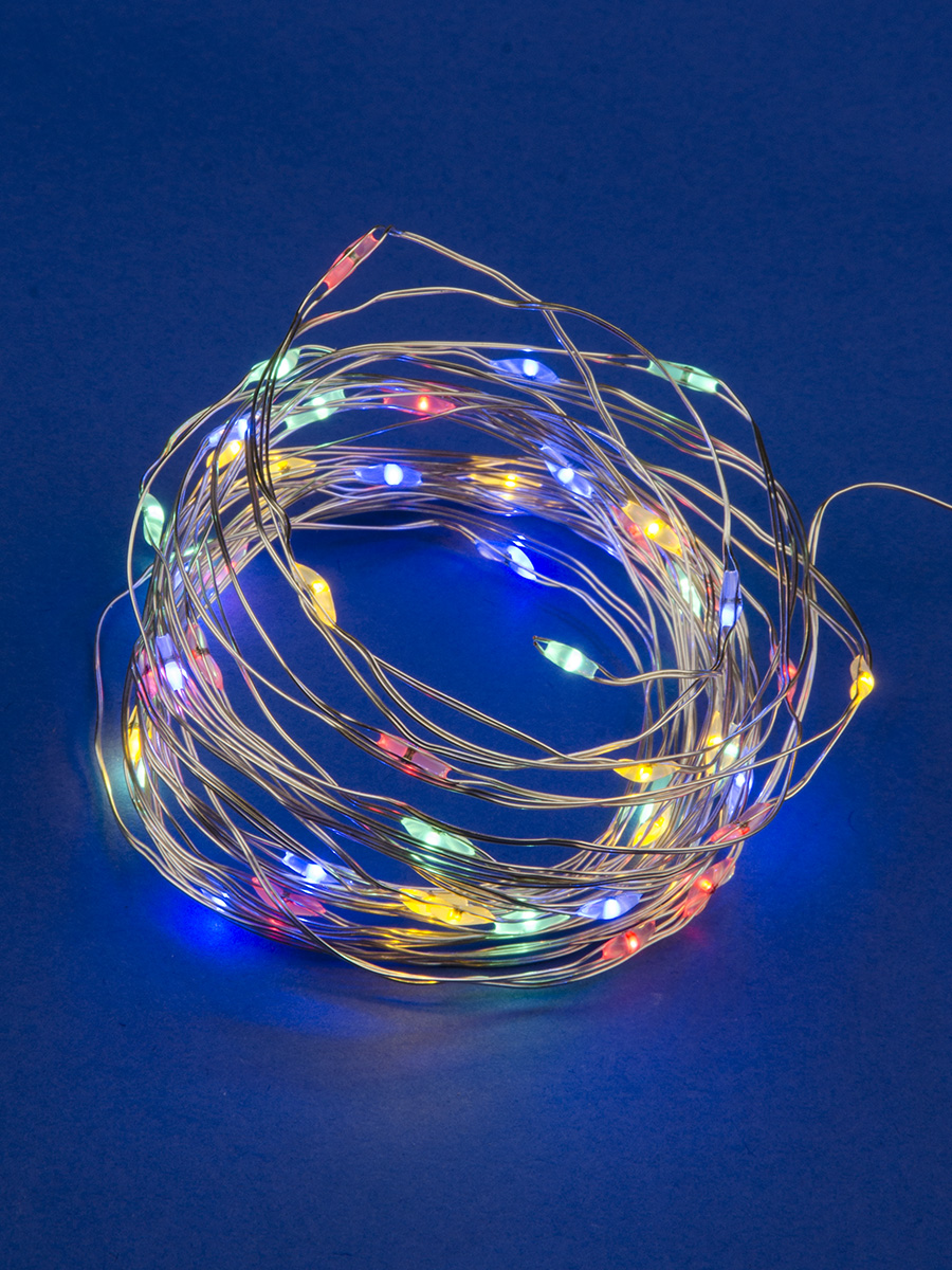 Гирлянда Роса 5м 50Led мульти свет на батарейках 2AA (не в комплекте) IP20 ULD-S0500 UL-00005266 Uniel Гирлянда Роса 5м 50Led мульти свет на батарейках 2AA (не в комплекте) IP20 ULD-S0500 UL-00005266 Uniel