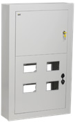 Щит ЩЭ-2-2 36 УХЛ3 IP31 890×550×157 (ВхШхГ), ниша 840×490×140 (ВхШхГ) IEK