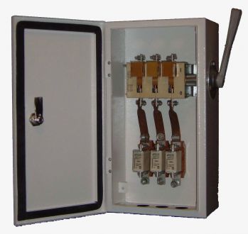 Изображение товара Рубильник в корпусе с предохранителями IP54 100А У3 Узола ЯРП