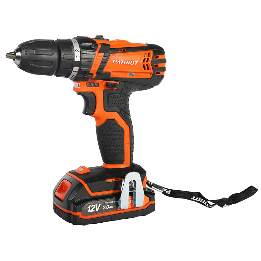 Дрель-шуруповерт аккумуляторная 12V Li-Ion 2,0Ah 25 Нм Кейс PATRIOT BR 111ES 180201411 Дрель-шуруповерт аккумуляторная 12V Li-Ion 2,0Ah 25 Нм Кейс PATRIOT BR 111ES 180201411