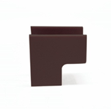 Изображение товара Кабель-канал аксесс. Внутренний угол (орех темный) 20х10 (уп.4шт) 50.17.001.003 Tplast