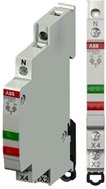 Лампа индикаторная на DIN-рейку зеленый/желтый/красный с диодами E219-3EDC 2CCA703903R0001 ABB