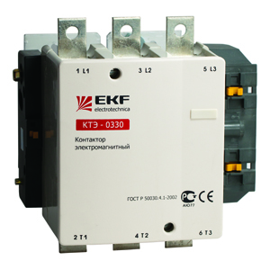 Контактор 265А 230В NO КТЭ (ctr-b-265) EKF Контактор 265А 230В NO КТЭ (ctr-b-265) EKF