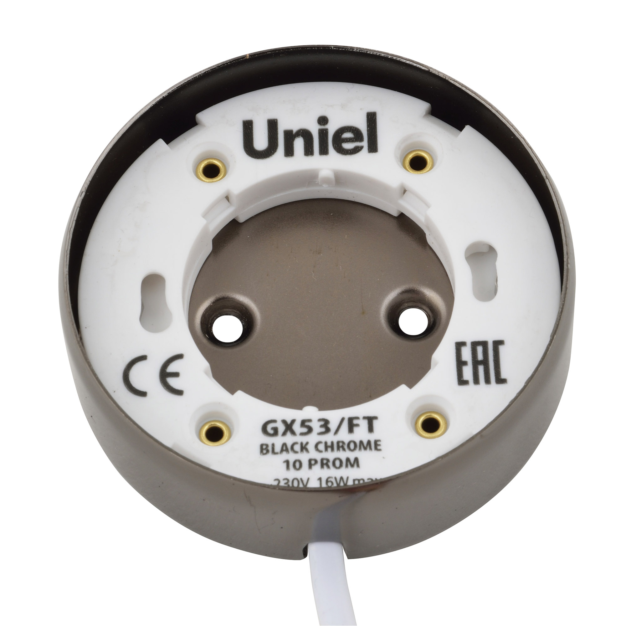 Светильник накладной GX53/FT BLACK CHROME 10 PROM черный хром UL-00003735 TM Uniel Светильник накладной GX53/FT BLACK CHROME 10 PROM черный хром UL-00003735 TM Uniel