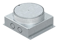 Основание монтажное лючка GESRM2 (h=70-85 мм) 135x157x70 мм (сталь) 7408558   OBO Bettermann
