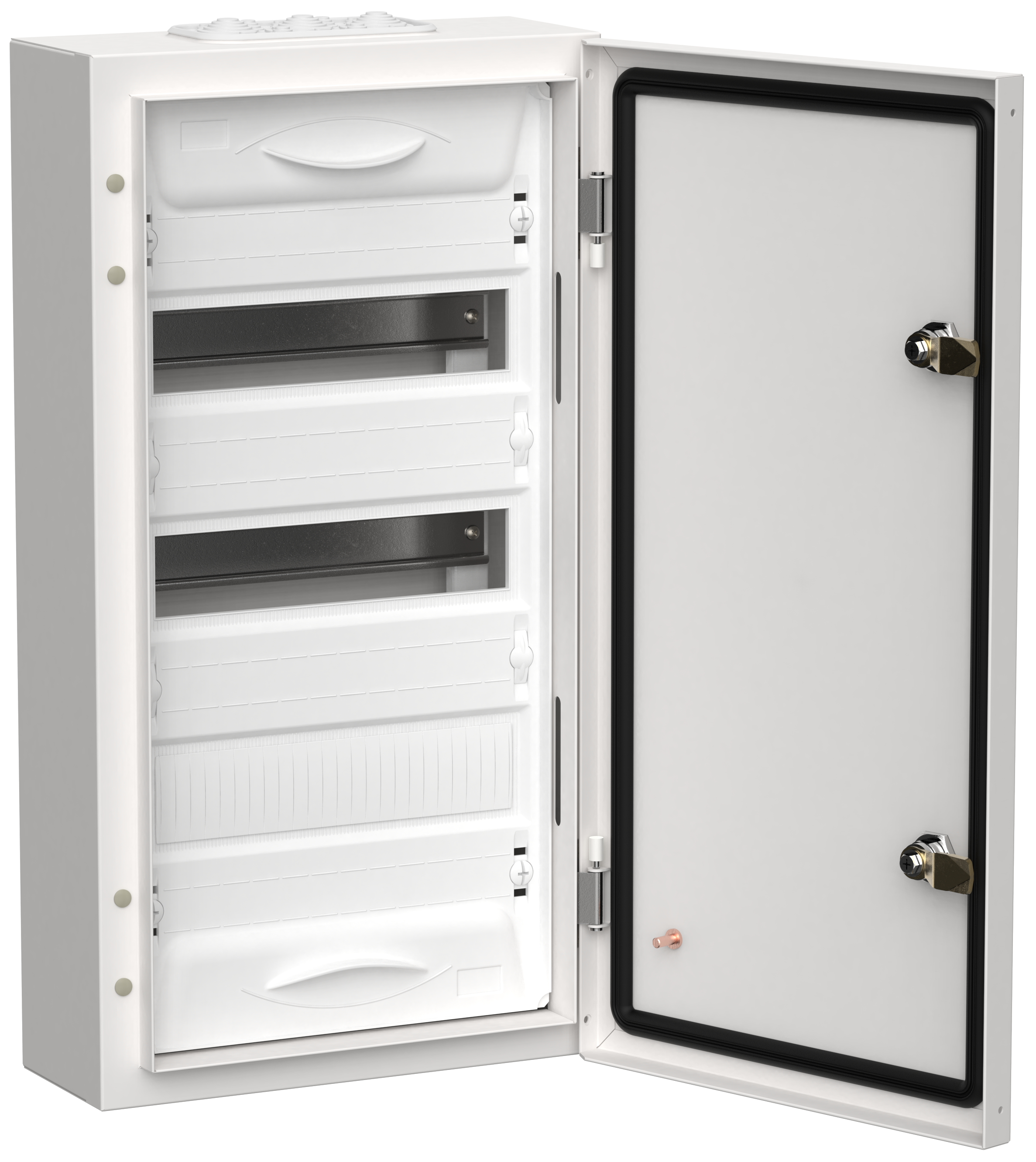 Корпус металлический ЩРн-36 (1х36) 585х310х140 IP54 белый TITAN 5 TI5-50-N-036-54 IEK Корпус металлический ЩРн-36 (1х36) 585х310х140 IP54 белый TITAN 5 TI5-50-N-036-54 IEK