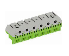 Клеммник самозажимной PE 20x4+6x25мм ZK206G 1SPE007715F9717 ABB