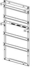 Щит ЩЭ-2-2 36 УХЛ3 IP31 890×550×157 (ВхШхГ), ниша 840×490×140 (ВхШхГ) IEK