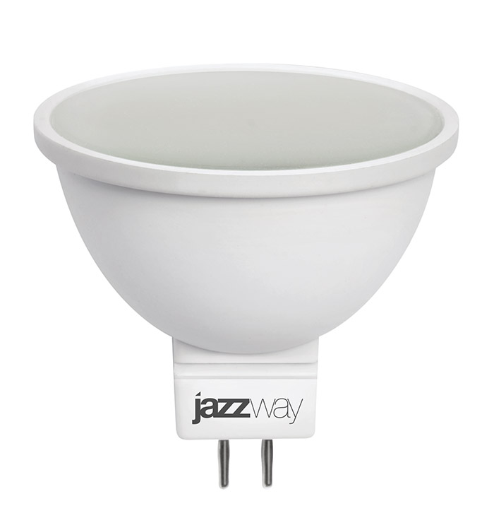Лампа светодиодная 7 Вт GU5.3 MR16 3000К 520Лм матовая 230В рефлекторная .1033499 JazzWay Лампа светодиодная 7 Вт GU5.3 MR16 3000К 520Лм матовая 230В рефлекторная .1033499 JazzWay
