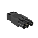 Разъем 3-полюсный Modul45connect, вилка 16 А, 250 B (белый) 6108055 OBO Bettermann