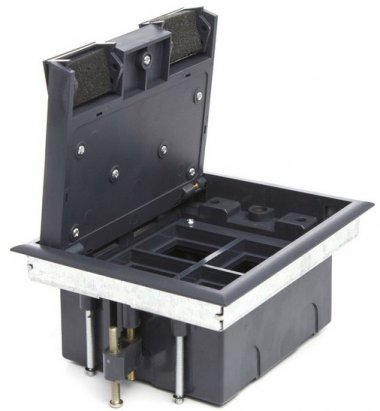 Изображение товара Люк в пол LUK/4 45х45 мм противоударный пластик с суппортом