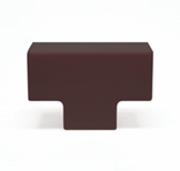Изображение товара Кабель-канал аксесс. угол T-образный (орех темный) 15х10 (уп.4шт) 50.17.004.001 Tplast