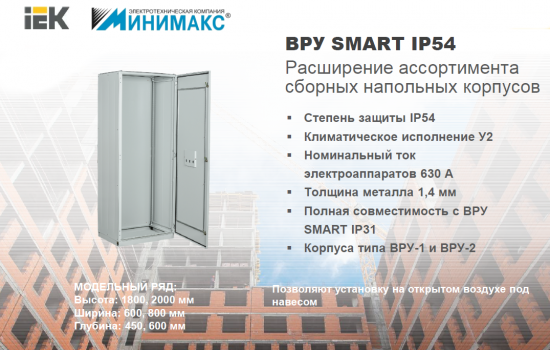 Корпус вру ip54