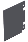 Перегородка для напольного бокса Telitank (ПВХ,черный) 7408490 OBO Bettermann