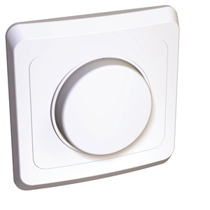 Изображение товара Светорегулятор (диммер) ЭТЮД скрытой установки поворотный 300W DC-001B Schneider Electric