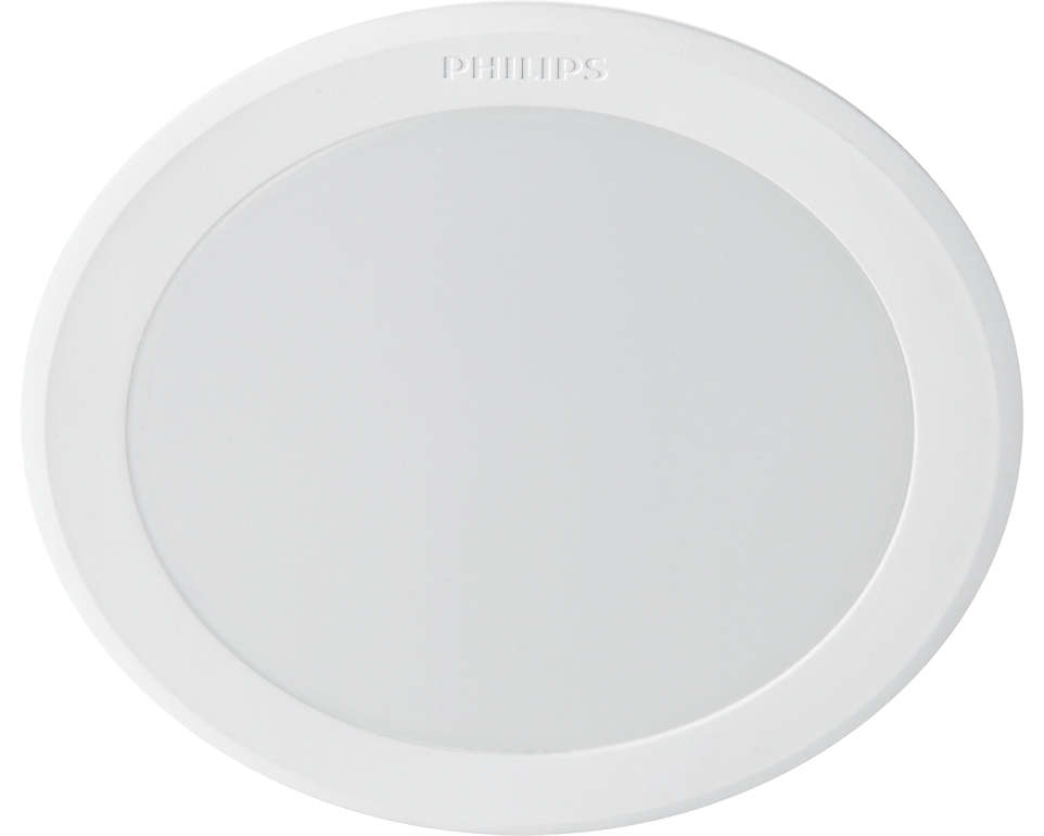 Светильник светодиодный ДВО LED 6Вт 4000K 420Лм IP20 круг белый 59444 MESON 080 40K WH recessed 929003285102 Philips Светильник светодиодный ДВО LED 6Вт 4000K 420Лм IP20 круг белый 59444 MESON 080 40K WH recessed 929003285102 Philips
