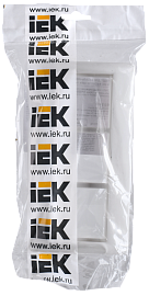 Рамка и суппорт белый для КК ПРАЙМЕР на 6 модулей 75мм CKK-40D-RSU6-075-K01 IEK