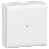 Коробка ответвительная DLPlus 110x110x50 для мини-плинтусов белый 030326 Legrand