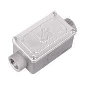 DKC 6030-20 Коробка протяжная алюминиевая, 2 ввода 180°, М20х1,5,IP55,118х51х42мм