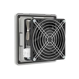 Вентилятор c решеткой и фильтром 40 м3/ч, 24В DC, 112x112 мм, IP54, R5RV08024 DKC