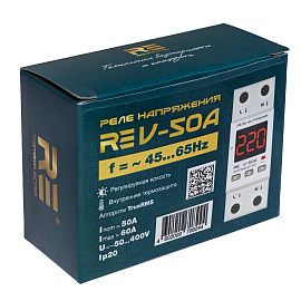 Реле напряжения RE V-50A 46-244 Rostokelectro