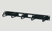 Кабельный организатор 19" 1U черный металл 25B-1U-02BL Eurolan