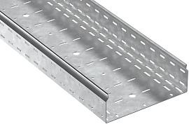 Лоток перфорированный 100х300х3000 толщ.1,5мм HDZ ESCA 7 CLP10-100-300-150-3-M-HDZ IEK