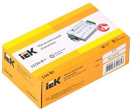Магистральный усилитель PRO RGB 3 канала 12В, 4А, 144Вт IEK LSA-RGB-144-20-12-PRO IEK