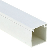 Кабель-канал 40х40 белый (kk-40-40) EKF
