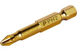 Бита отверточная Эксперт PH2, 70 мм, 1 шт, блистер ПРАКТИКА 915-557