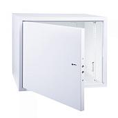 19" Настенный шкаф Rexant "АНТИВАНДАЛЬНЫЙ" распашной 10U 600×500×500мм,(ШxГxВ) RAL 7035