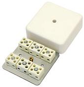Коробка коммутационная огнестойкая 12 конт. 75х75х28мм IP41 7403-12 МЕТА
