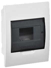 Бокс пластиковый ЩРВ-П- 6 IP41 встраив. GENERICA MKP12-V-06-41-G IEK