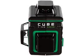 Уровень лазерный (нивелир) CUBE 3-360 GREEN Basic Edition (горизонталь 360 град./2 вертикали 360 град.) 40м ADA A00560