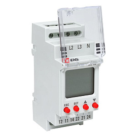 Реле контроля фаз с LCD дисплеем RKF-2S (с нейтралью) (rkf-2s) EKF