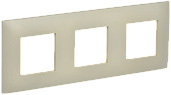 Изображение товара Рамка 3-местная SK-F01B бежевый IEK серия SKANDY