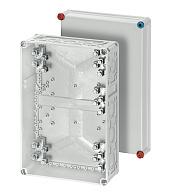 Hensel K 7005 - Коробка ответвительная, размер 450х300х170, цвет серый, материал поликарбонат, с 5-полюсный клеммой, 16-70 мм2, IP 65,