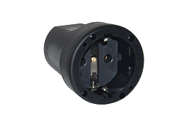 Розетка переносная РА16-005 16А, 250В, каучук