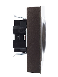 Розетка 2-м c/з бронза в сборе BRITE РС12-3-БрТБ BR-R21-16-K45-F IEK