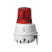 Оповещатель звуковой со светодиодным маяком, красный, 100 dB, 90-260V AC/DC H100BL230G/R Spectra