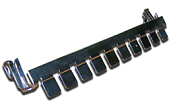 Плинт размыкаемый LSA Profil, Eco, 10 пар, маркировка от 0 до 9 TWT-LSA10P-DIS-09 TWT