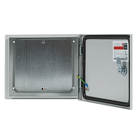 Щит  250х300х150 (ВхШхГ) IP54 ЩМПг-25.30.15 с монтажной панелью  PROxima RAL 7035 mb24-01 EKF