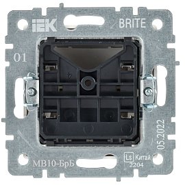 Вывод кабеля МВ10-БрБ белый BRITE  BR-VK10-0-K01 IEK